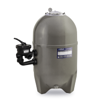Фильтровальная емкость CORDOBA диам. 640 мм, 15 м3/ч, с боковым 6-ти п. клапаном 1 1/2", с высокой засыпкой песка